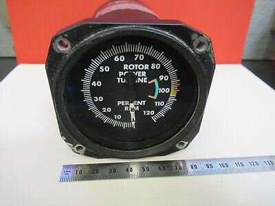 BELL 206 INDICATOR DUAL TACHOMETER AIRCRAFT 206-075-681-117 AS PICTURED &C1-A-02