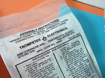 LOS 13 STÜCKE BNC HF-MIKROWELLEN-ANSCHLÜSSE T BNC WIE BESEHEN BIN#B8-12