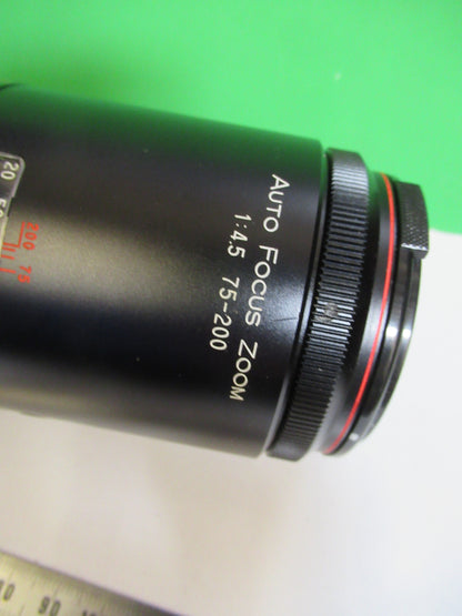Vintage Auto Zoom Camera Lens Minolta Ryka 75-200mm Lens