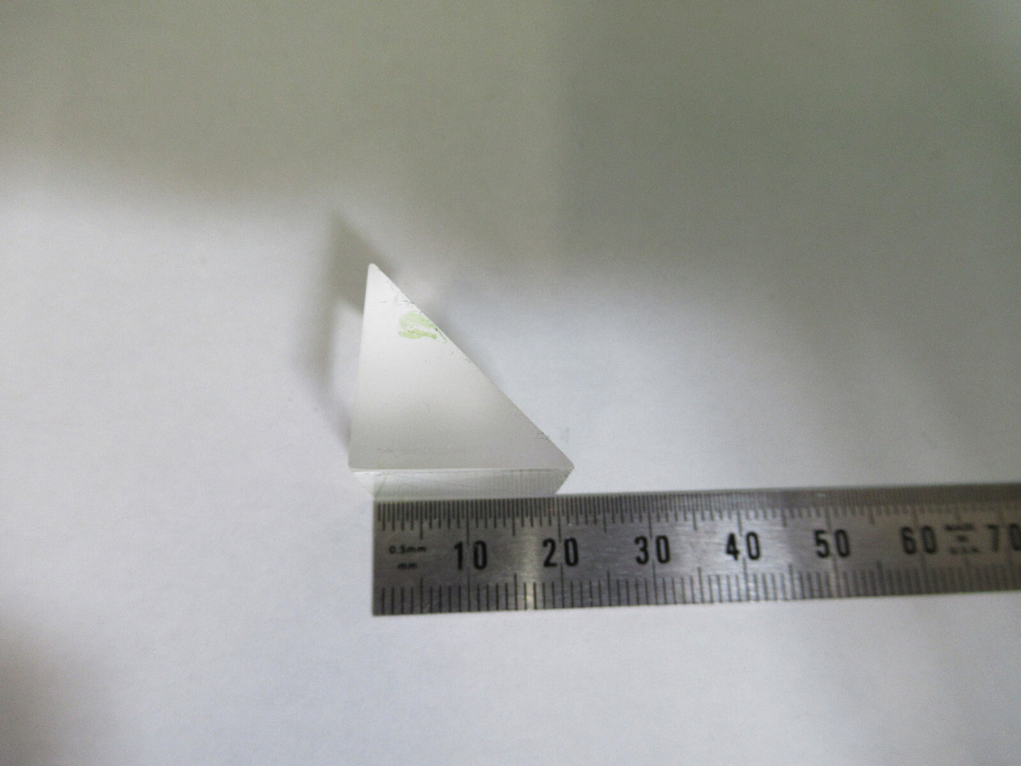 BAUSCH LOMB GLASS PRISM OPTICS MICROSCOPE OPTICAL PART AS PICTURED 98-A-04