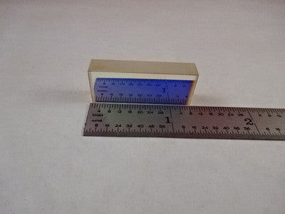 OPTICAL FLAT RECTANGULAR DICHROIC MIRROR OPTICS AS PICTURED &7C-A-13