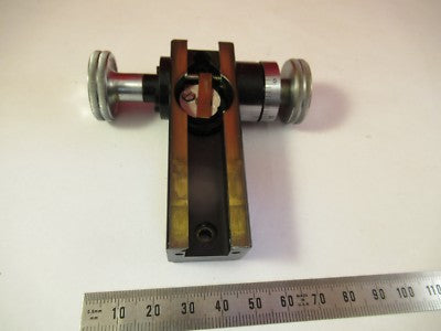 Ernst Leitz Wetzlar Germany Pol Stage Micrometer Microscope Part