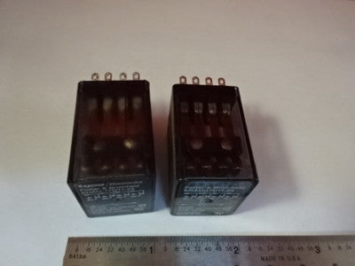 LOT 2 ea RELAY POTTER BRUMFIELD KHAU-17D11-24 24 VOLTS AS PICTURED &R7-A-11