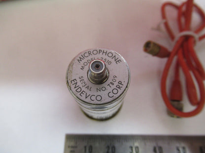 ENDEVCO HIGH INTENSITY MICROPHONE 2510 PRESSURE SENSOR AS PICTURED &S9-A-42