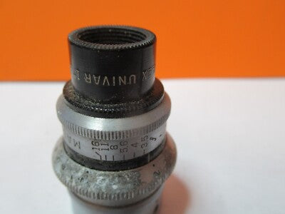 Antique Cine Ilex Lens Univar Rare Fair Optics