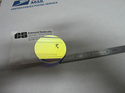 OPTICAL COATED FILTER LASER OPTICS EDMUND SCIENTIFIC  BIN#1