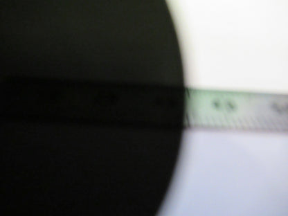 ZEISS GERMANY GLASS DARK FILTER ND  MICROSCOPE PART AS PICTURED V8-B-08