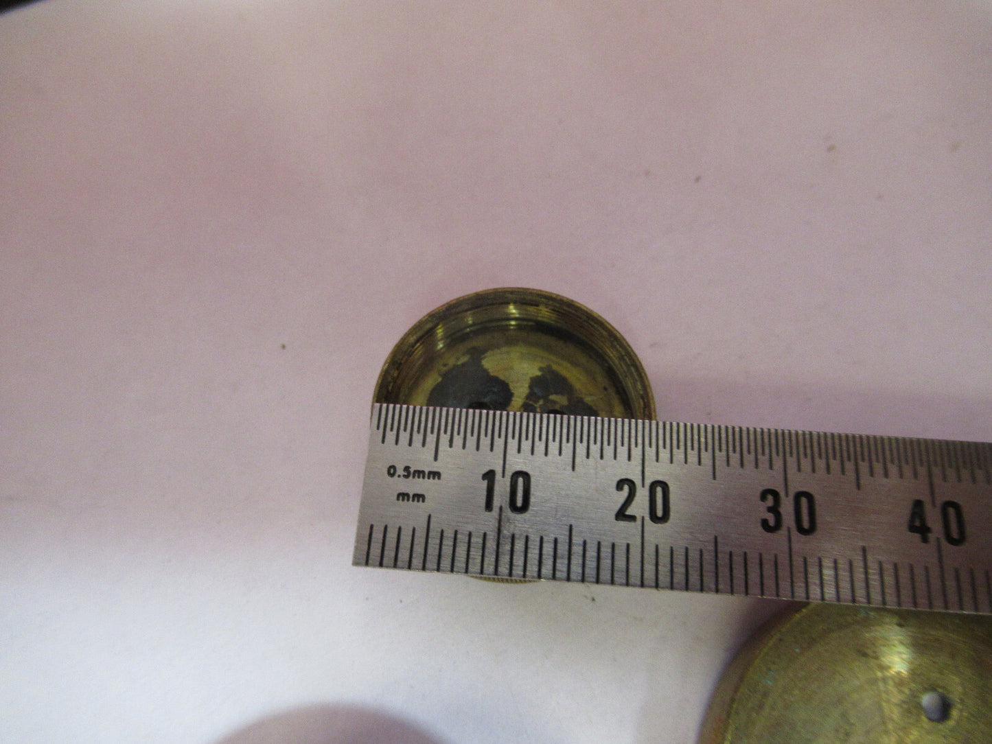 Antique Brass Beck London Holder Fixtures Microscope Part