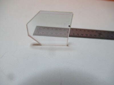 OPTICAL COATED TRUNCATED GLASS FILTER OPTICS AS PICTURED &16-B-08