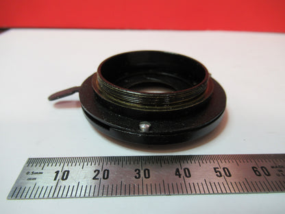 BAUSCH LOMB ANTIQUE DIAPHRAGM IRIS BRASS MICROSCOPE PART AS PICTURED  S3-B-91