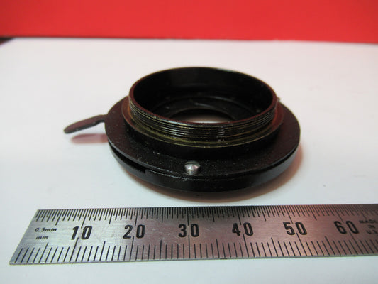 BAUSCH LOMB ANTIQUE DIAPHRAGM IRIS BRASS MICROSCOPE PART AS PICTURED  S3-B-91