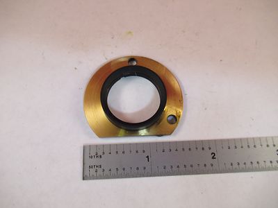 ZEISS GERMANY IN35 BRASS MOUNTED LENS MICROSCOPE PART OPTICS &75-A-09