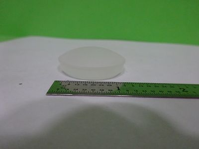 MICROSCOPE PART OPTICAL LENS DIFFUSER FROSTED CX CC THICK AS IS OPTICS BIN#V7-28