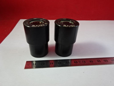Nikon Nsk Japan Lot 2 Ea Eyepiece Ocular Wf 10X Microscope Optics