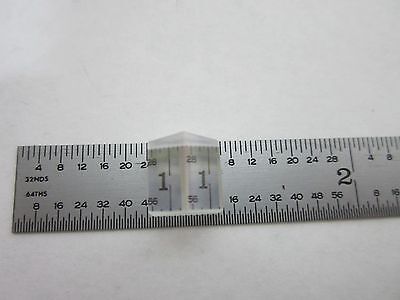 OPTICAL MINI PRISM LASER OPTICS AS IS BIN#R8-29