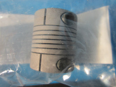 FLEX COUPLER HELICAL for STEPPER MOTORS GEARS ETC BIN#A5