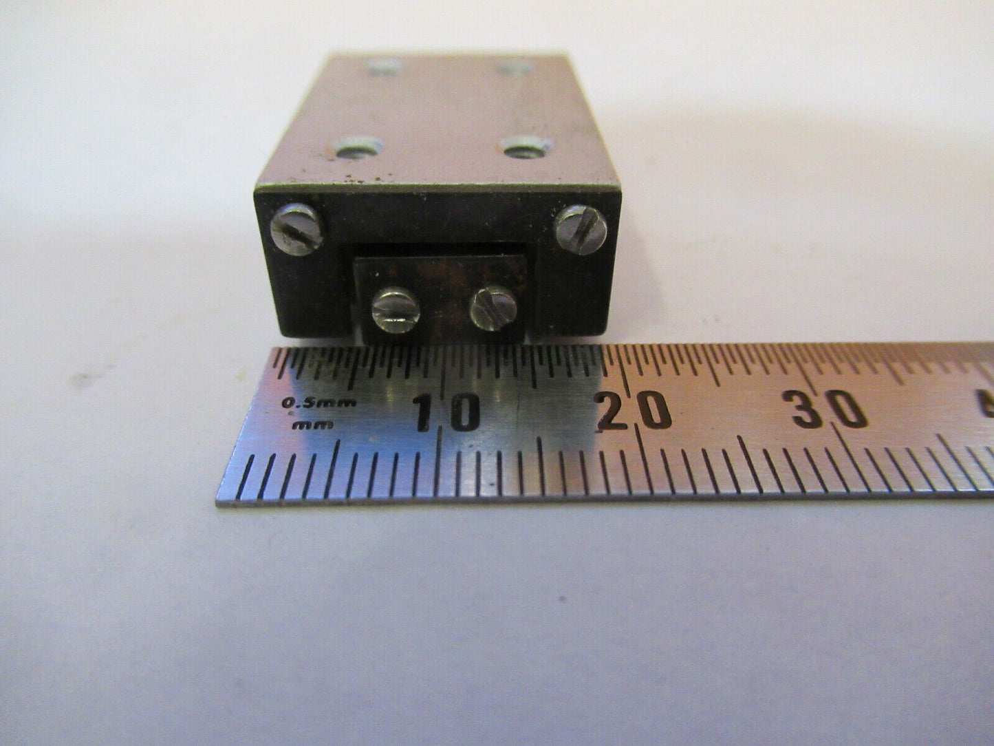 DEL-TRON MINI LINEAR POSITIONING SLIDE BEARING PART AS PICTURED #1E-FT-53