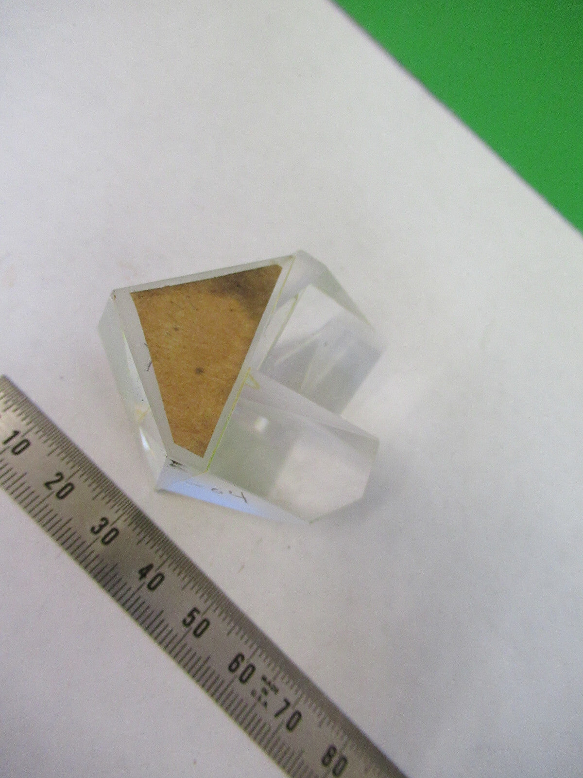 OPTICS AO AMERICAN HEAD STEREO GLASS PRISM MICROSCOPE PART AS PICTURED X4-A-09