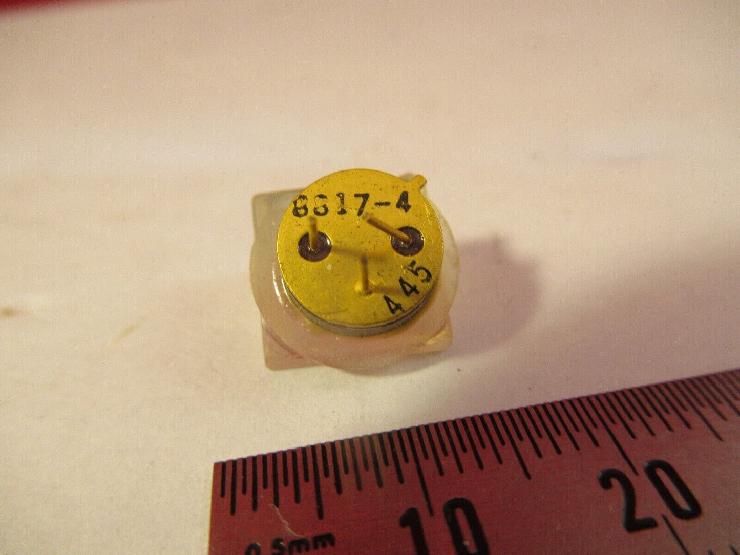 OPTISCHE FOTODIODE + ZERODUR PRISMA LASEROPTIK RLG LITTON WIE ABGEBILDET &amp;10-A-15