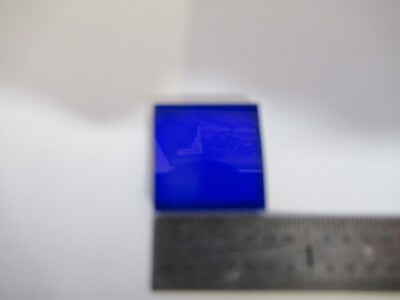 OPTICAL BLUE GLASS FILTER OPTICS AS PIC &A7-A-48