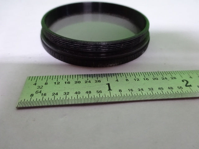 MICROSCOPE PART POLARIZER STEREO OLYMPUS JAPAN OPTICS AS IS #AQ-34