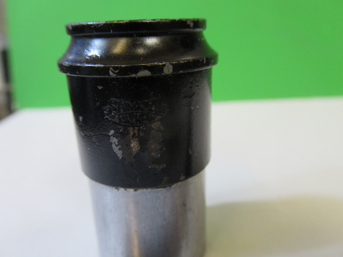 Antique Shimadzu Eyepiece Lens Microscope Part