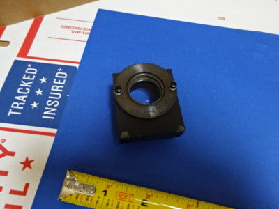 MICROSCOPE SPARE PART ZEISS GERMANY IN35 MOUNTED LENS OPTICS  #65-A-05