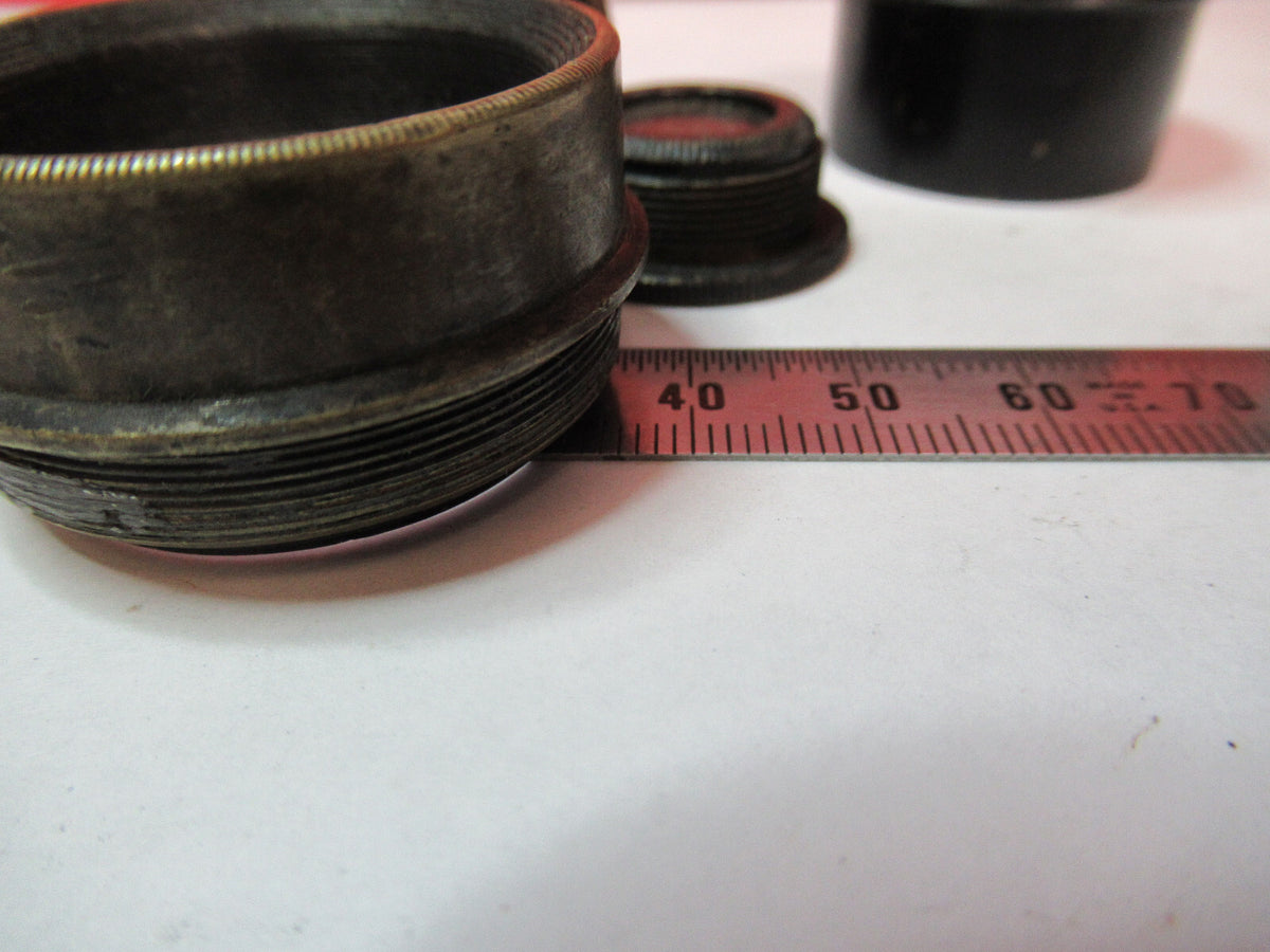ANTIQUE BRASS LOT VERY OLD SCOPES MICROSCOPE PART AS PICTURED S3-B-06