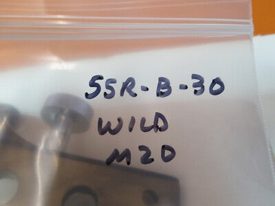 Wild M20 Swiss Brass Condenser Holder Microscope Part