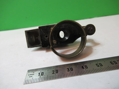 ANTIQUE BRASS NACHET PARIS PROJECTION PRISM ASSEMBLY MICROSCOPE PART X2-A-14