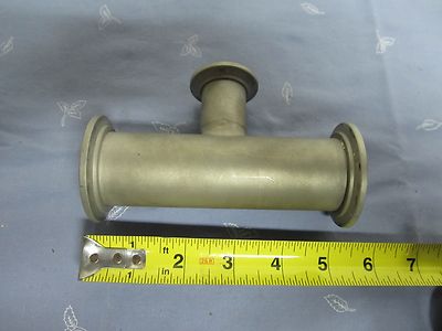 HIGH VACUUM KF TEE T FITTING AS IS BIN#55R-08