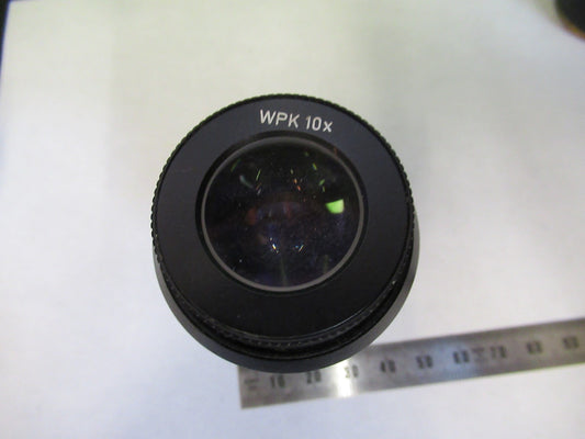 LEICA GERMANY WPK 10X LENS EYEPIECE OPTICS MICROSCOPE PART AS PICTURED T2-A-02