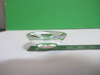 WILD HEERBRUGG SWISS M11 GLASS CONVEX LENS MICROSCOPE PART as pictured Q5-B-01