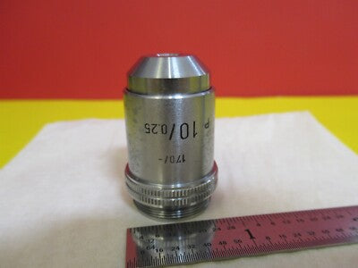 Ernst Leitz Wetzlar Germany Pol Objective 10X/170 Microscope Part