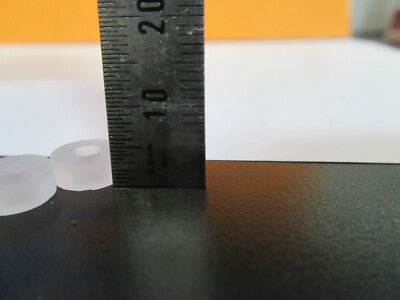 Optical HP Lot 3 Ea Fused silica Donuts Laser Optics