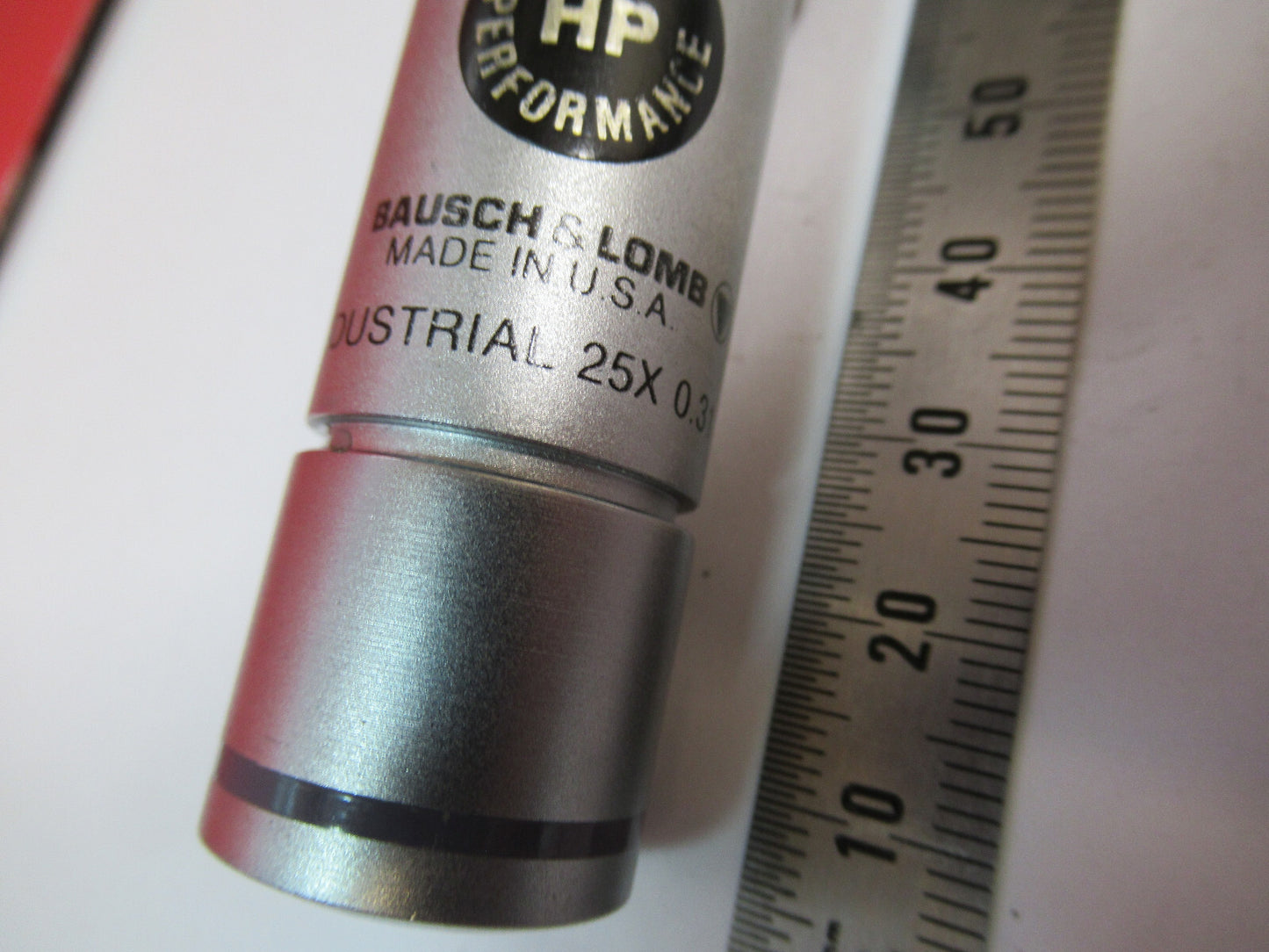 Industrial Lwd Bausch & Lomb Objective 25X Microscope Part