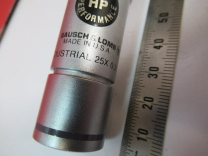 Industrial Lwd Bausch & Lomb Objective 25X Microscope Part