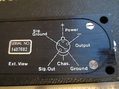 BRUEL KJAER 2634 DIFFERENTIAL AMPLIFIER ACCELEROMETER NICE #T4-SH-04