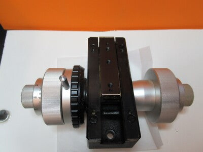 Nikon Japan Micrometer Stage Knobs Microscope Part
