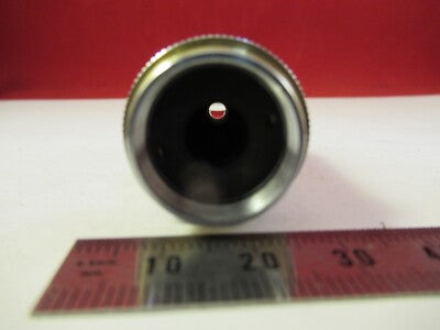 LEITZ GERMANY MICROSCOPE PART OBJECTIVE LENS 100X /170 OPTICS AS PICTURED 8-A-12