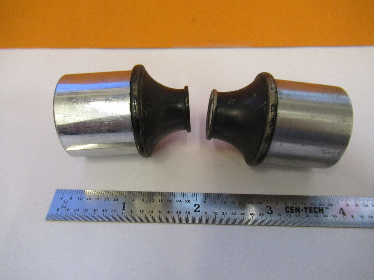 Rare Bausch & Lomb Antique Pair Eyepiece Microscope