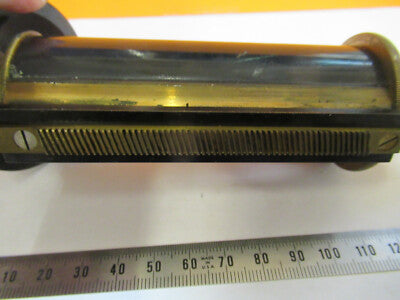 ANTIQUE BAUSCH LOMB TUBUS + NOSEPIECE MICROSCOPE PART AS PICTURED &1E-FT-84