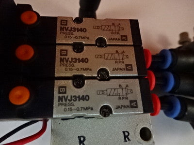 Pneumatic Set of Valves Solenoids Air Control Systems B