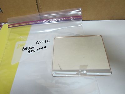LARGE OPTICAL BEAM SPLITTER  LASER OPTICS AS IS BIN#G4-16