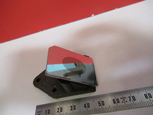 LEITZ WETZLAR GERMANY BEAM SPLITTER OPTICS MICROSCOPE PART AS PICTURED T1-A-68