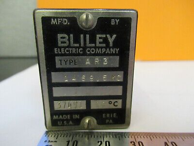 BLILEY ELECTRIC QUARTZ CRYSTAL AR3 FREQUENCY CONTROL RADIO AS PICTURED &F9-A-96