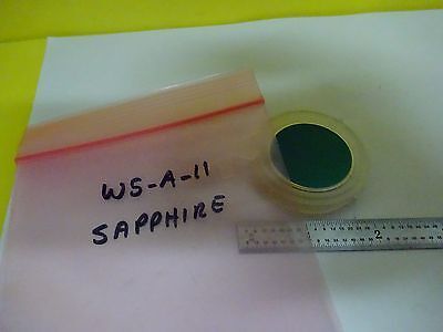 OPTICAL COATED SAPPHIRE WAFER   LASER OPTICS #W5-A-11