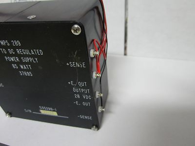 POWER SUPLLY DC AVIONICS HARRIS GRC-206 #B5-T-96