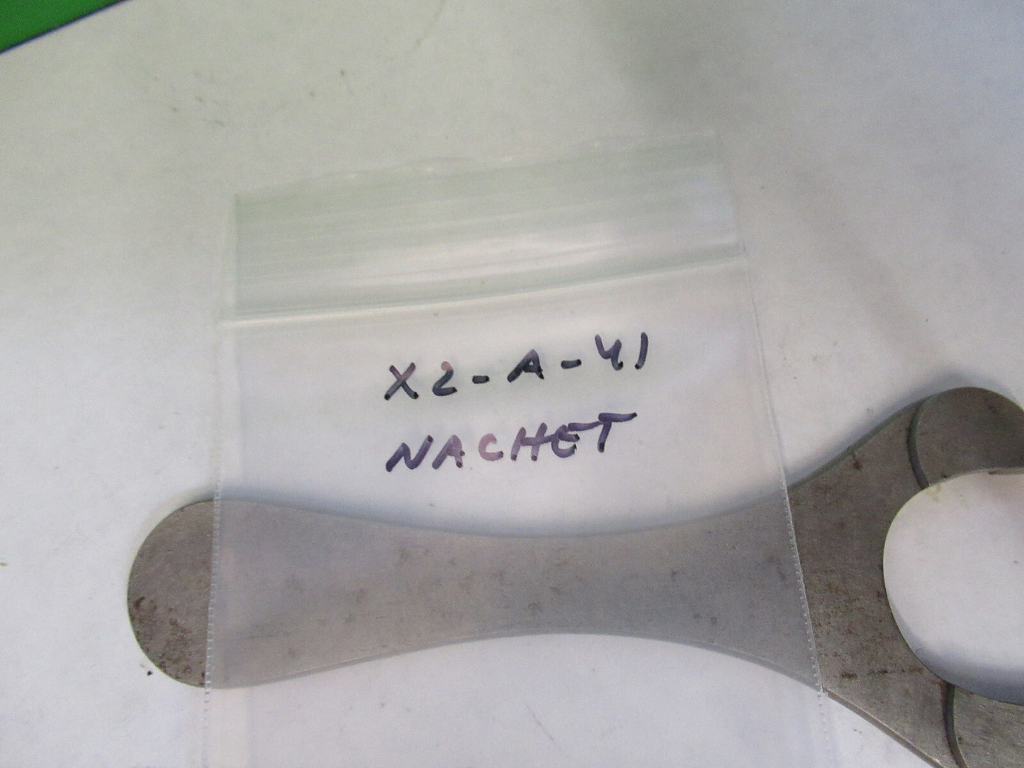 ANTIQUE NACHET PARIS TOOL HOLDER MICROSCOPE PART AS PICTURED X2-A-41
