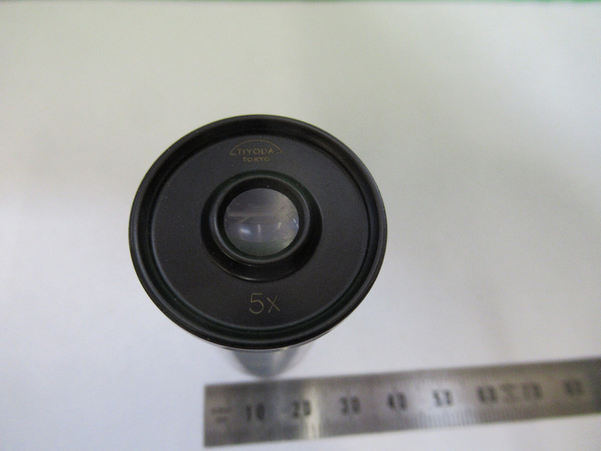 Microscope Part Eyepiece Tiyoda 5X Ocular Lens Optics